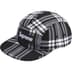 Supreme Lochcarron Camp Cap - Black (front)