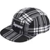 Supreme Lochcarron Camp Cap - Black (front)