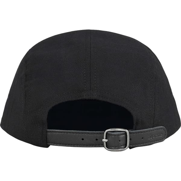 Supreme Lochcarron Camp Cap - Black (front)
