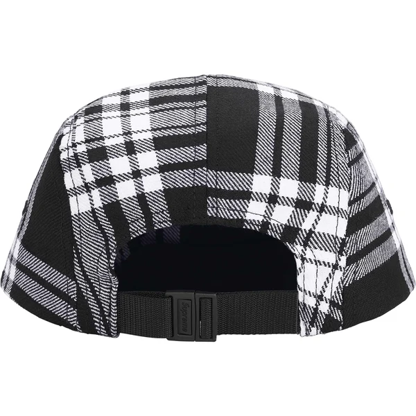 Supreme Lochcarron Camp Cap - Black (front)