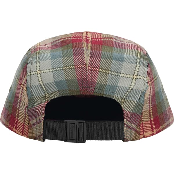 Supreme Lochcarron Camp Cap - Olive (front)