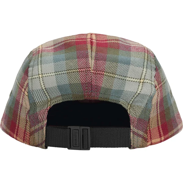 Supreme Lochcarron Camp Cap - Olive (front)
