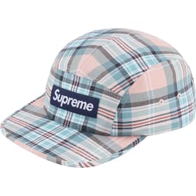 Supreme Lochcarron Camp Cap Rose Plaid