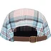 Supreme Lochcarron Camp Cap - Rose Plaid (front)