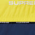 Supreme Logo Piping Hooded Track Jacket - Navy (front)