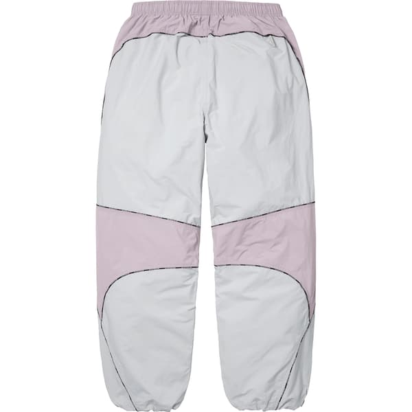 Supreme Logo Piping Track Pant - Grey (front)