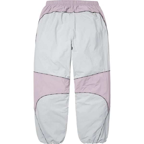 Supreme Logo Piping Track Pant - Grey (front)