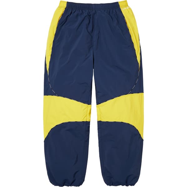 Supreme Logo Piping Track Pant - Navy (front)