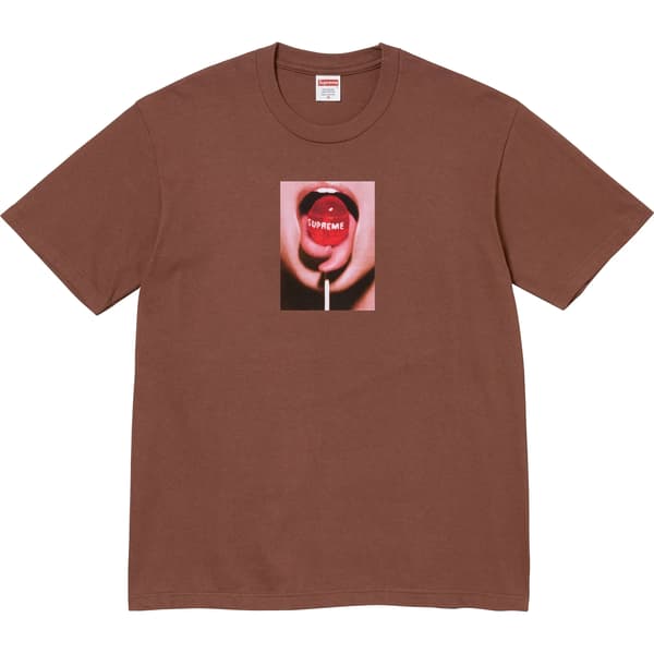 Supreme Lollipop Tee - Brown (front)