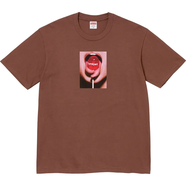 Supreme Lollipop Tee - Brown (front)