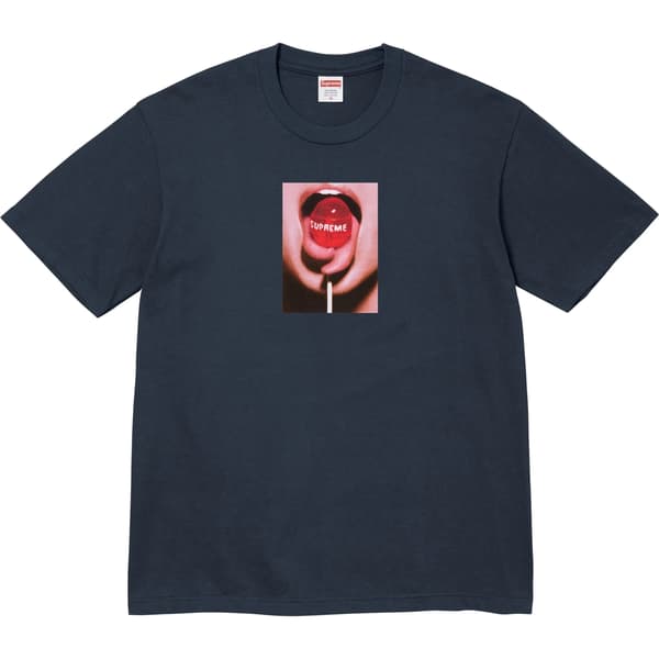Supreme Lollipop Tee - Navy (front)