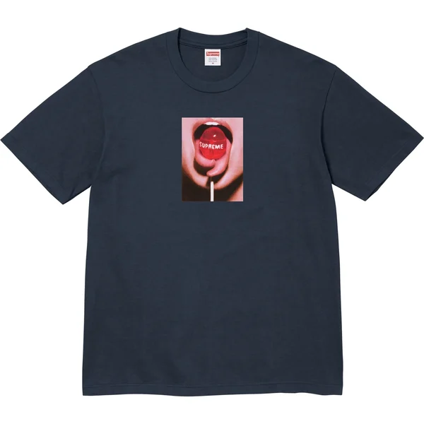 Supreme Lollipop Tee - Navy (front)