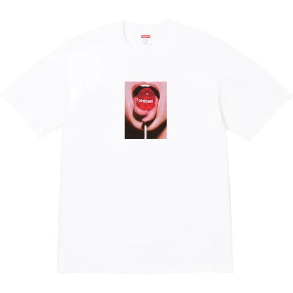 Supreme Lollipop Tee - White (front)