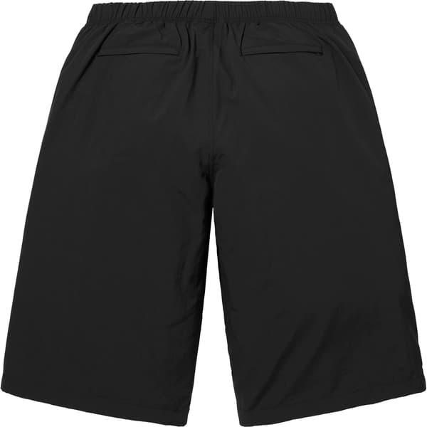 Supreme Long Nylon Short - Black (front)