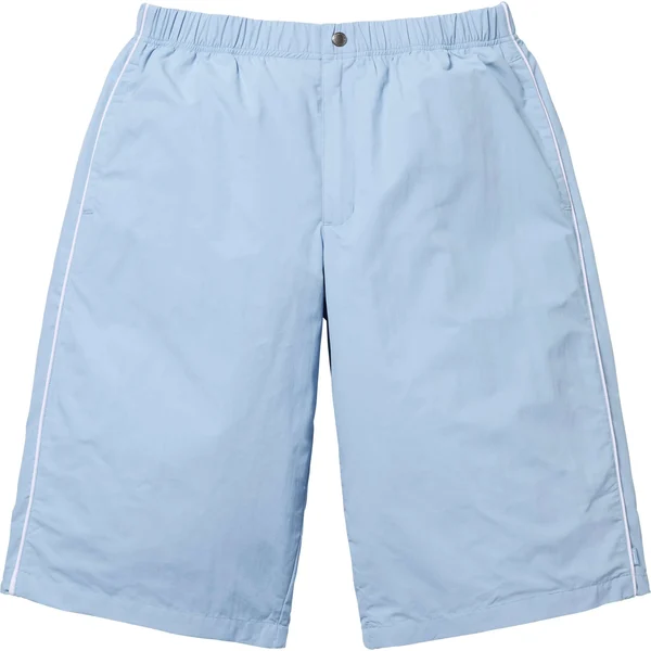 Supreme Long Nylon Short - Light Blue (front)