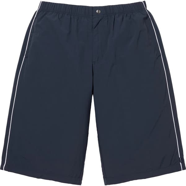 Supreme Long Nylon Short - Navy (front)