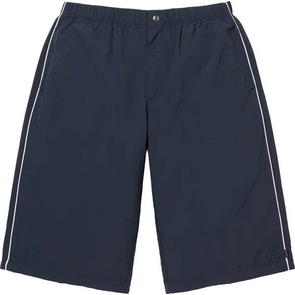 Supreme Long Nylon Short - Navy (front)