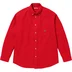 Supreme Loose Fit Flannel Oxford Shirt - Red (front)