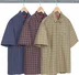 Supreme Loose Fit Mini Plaid S/S Shirt - Product Image