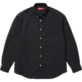 Supreme Loose Fit Oxford Shirt Black