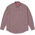 Supreme Loose Fit Oxford Shirt - Brown Plaid (front)
