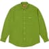 Supreme Loose Fit Oxford Shirt - Dyed Green (front)