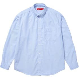 Supreme Loose Fit Oxford Shirt Light Blue