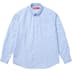 Supreme Loose Fit Oxford Shirt - Light Blue (front)