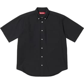 Supreme Loose Fit Oxford S/S Shirt Black