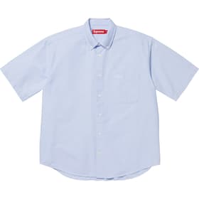 Supreme Loose Fit Oxford S/S Shirt Light Blue