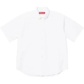 Supreme Loose Fit Oxford S/S Shirt White