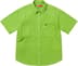 Supreme Loose Fit S/S Denim Painter Shirt - Green (front)