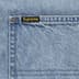 Supreme Loose Fit S/S Denim Painter Shirt - Washed Indigo (front)