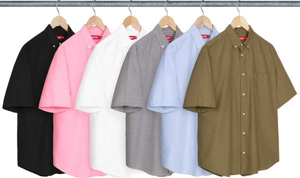 Supreme Loose Fit S/S Oxford Shirt - Product Image
