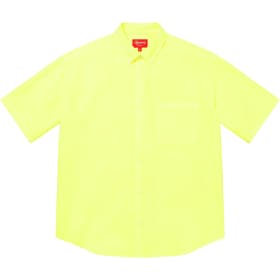 Supreme Loose Fit S/S Oxford Shirt Bright Green