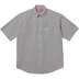 Supreme Loose Fit S/S Oxford Shirt - Gingham (front)