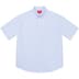Supreme Loose Fit S/S Oxford Shirt - Light Blue (front)
