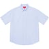 Supreme Loose Fit S/S Oxford Shirt - Light Blue (front)