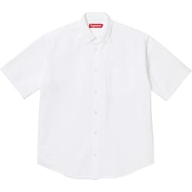 Supreme Loose Fit S/S Oxford Shirt White