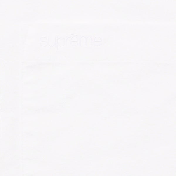 Supreme Loose Fit S/S Oxford Shirt - White (front)