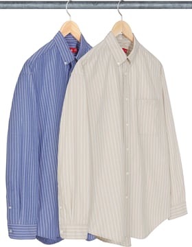 Supreme Loose Fit Stripe Shirt