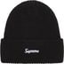 Supreme Loose Gauge Beanie - Black (front)