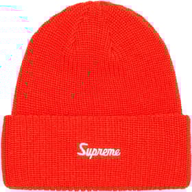 Supreme Loose Gauge Beanie Bright Orange
