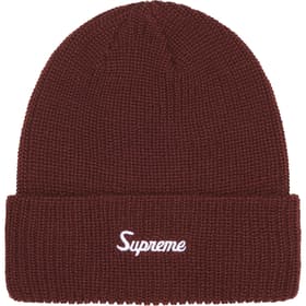 Supreme Loose Gauge Beanie Brown