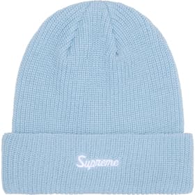 Supreme Loose Gauge Beanie Light Blue