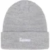 Supreme Loose Gauge Beanie - Light Grey (front)