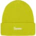 Supreme Loose Gauge Beanie - Lime (front)