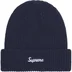 Supreme Loose Gauge Beanie - Navy (front)