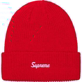 Supreme Loose Gauge Beanie Red
