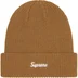 Supreme Loose Gauge Beanie - Tan (front)